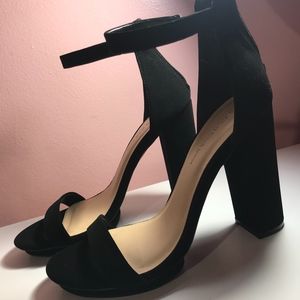 Black Suede Heels